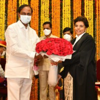 Hima Kohli takes over as first woman CJ of Telangana HC