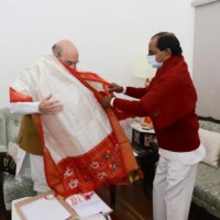 Telangana CM meets Amit Shah in Delhi