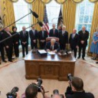 US enacts largest relief package in history