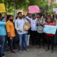 Madras varsity students continue sit in against CAA