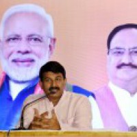 Manoj Tiwari starts election campaign of BJP in Bihar