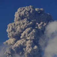 Volcano in Indonesia erupts