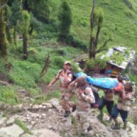 15 hours, 40 kms via flooded areas: ITBP heroes rescue woman on stretcher