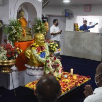 Maha leaders pay tributes to Ambedkar on 64th death anniversary