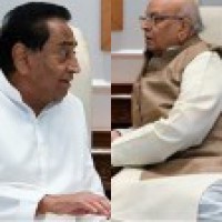 Kamal Nath meets Governor amid political crisis in MP (Ld)