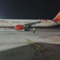 Air India aircraft stranded in Bhopal