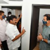 KTR inaugurates houses built under 2BHK Dignity Housing scheme