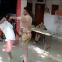 UP Police constable suspended for beating 'Divyang' man