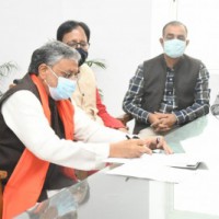 Sushil Modi files nomination for Rajya Sabha bypolls
