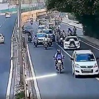Viral video: Delhi traffic cop dragged on car bonnet as violater tries to flee