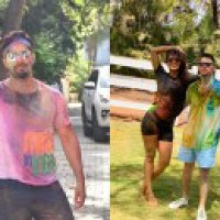 How Bollywood stars painted the town in Holi hues