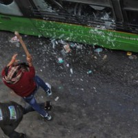 45 buses damaged in Jan 26 violence, says DTC