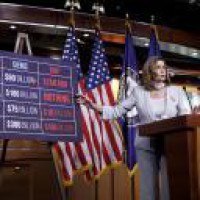 Democrats unveil scaled-down Covid-19 relief package