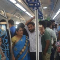 Over 2.4 Lakh Passengers Took To Metro-Rail On Sunday In Hyderabad,