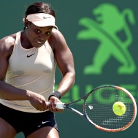 Stephens downs Muguruza as seeds tumble in Miami Open
