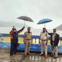 Amid cyclones, Andhra Police lends hand to disaster management