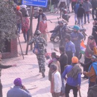 Internet services snapped after tractor rally turns violent