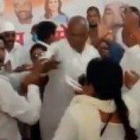 Cong woman beaten up in UP by party colleagues