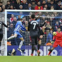 Arsenal slips up again in 2-1 loss at Brighton in EPL