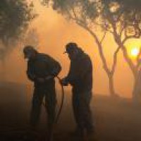 Active wildfire in US grows to over 110,000 acres