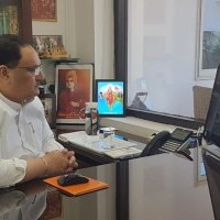 Cong to address media through video conferencing