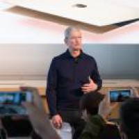 Tim Cook took home $125mn in 2019, less than in 2018