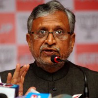 Lalu indulging in political manipulations from jail: Sushil Modi