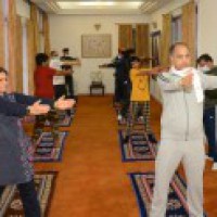 Himachal CM greets people on International Yoga Day