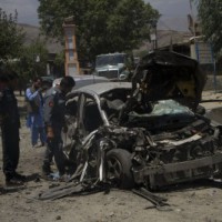 8 Afghan soldiers dead in car bombing