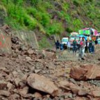 House, 16 shops damaged in Kashmir landslide