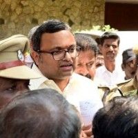 Karti Chidambaram sent of one day CBI questioning in USD one million bribe case