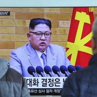 North Korea says may reconsider summit with Trump, suspends talks with South