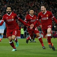 Early blitz hands Liverpool commanding lead 3-0 over Manchester City