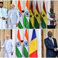 PM Modi holds talks with African leaders on the eve of International Solar Alliance