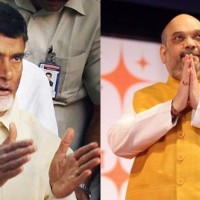 AP CM Chandrababu Naidu accuses BJP Chief Amit Shah for insulting Telugus