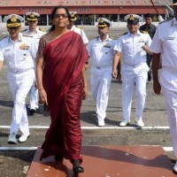 Def Min Nirmala Sitharaman visits naval units in TN