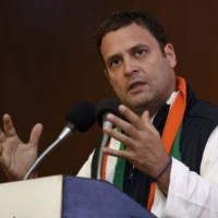 Rahul Gandhi meets family members of Congress leader who died during campaigning