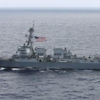 US destroyer sails near Beijing-claimed island in South China Sea