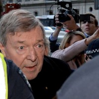 For abuse hearing in Australia, Vatican finance chief Cardinal George Pell arrives 