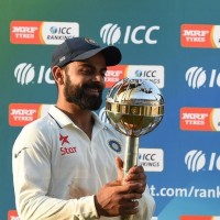 India receives Test championship mace for retaining its number one ranking