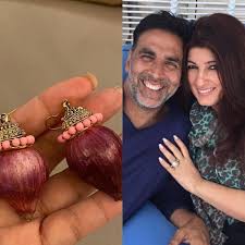 अक्षय ने ट्विंकल को गिफ्ट किए प्याज के ईयररिंग्स अक्षय ने ट्विंकल को गिफ्ट किए प्याज के ईयररिंग्स