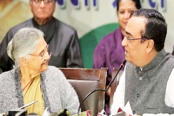 कांग्रेस द्वारा दिल्ली में 6 उम्मीदवारों की घोषणा - उत्तर पूर्व दिल्ली से शीला दीक्षित होगी मैदान में कांग्रेस द्वारा दिल्ली में 6 उम्मीदवारों की घोषणा - उत्तर पूर्व दिल्ली से शीला दीक्षित होगी मैदान में