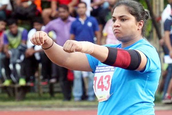 गोला फेंक खिलाड़ी मनप्रीत पर प्रतिबंध गोला फेंक खिलाड़ी मनप्रीत पर प्रतिबंध