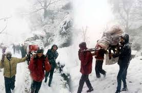   भारी बर्फबारी से कश्मीर में सेना के दो जवान सहित 6 की जान गई