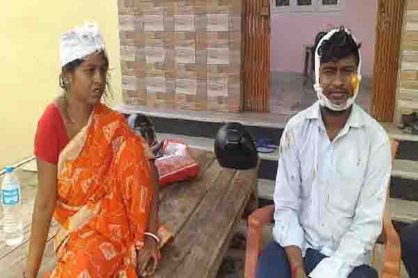 व्यवसायी के घर अपराधियों ने मचाया उत्पात, महिला व बेटे को किया घायल व्यवसायी के घर अपराधियों ने मचाया उत्पात, महिला व बेटे को किया घायल
