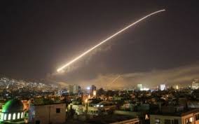  सीरिया ने इजराइल की मिसाइलों को दमिश्क के ऊपर मार गिराया