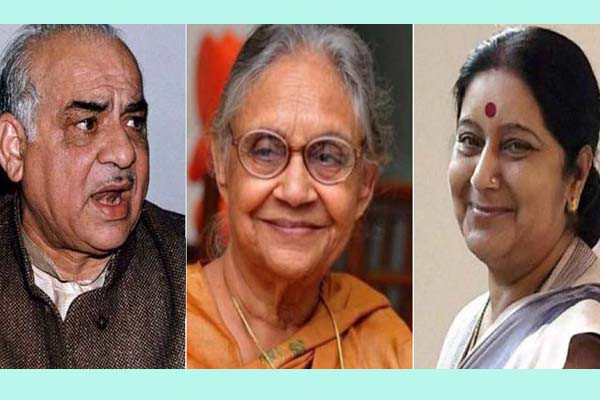 दिल्ली ने एक साल के भीतर खोए अपने तीन पूर्व मुख्यमंत्री दिल्ली ने एक साल के भीतर खोए अपने तीन पूर्व मुख्यमंत्री