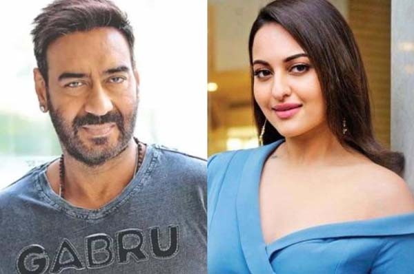 फिल्म की शूटिंग के लिए भुज पहुंचे अजय देवगन और सोनाक्षी सिंहा फिल्म की शूटिंग के लिए भुज पहुंचे अजय देवगन और सोनाक्षी सिंहा