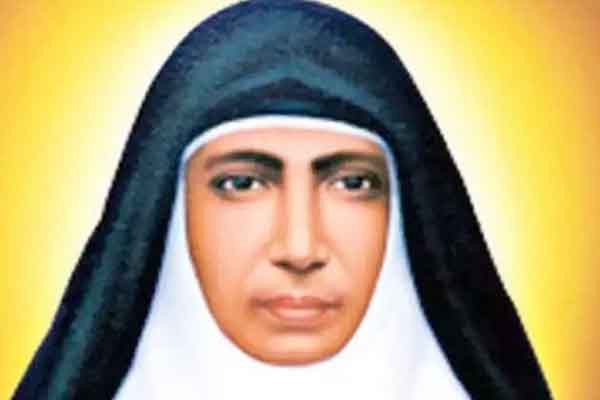 केरल की नन मरियम आज बनेंगी संत केरल की नन मरियम आज बनेंगी संत
