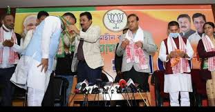 असम में कांग्रेस के दो विधायक और बोडो संगठन के एक वरिष्ठ नेता भाजपा में शामिल 